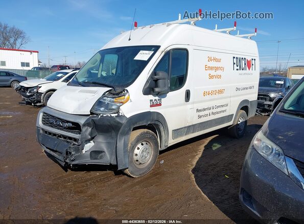 3C6TRVBG5LE123662 2020 RAM PROMASTER 1500 Белый Передняя левая четверть