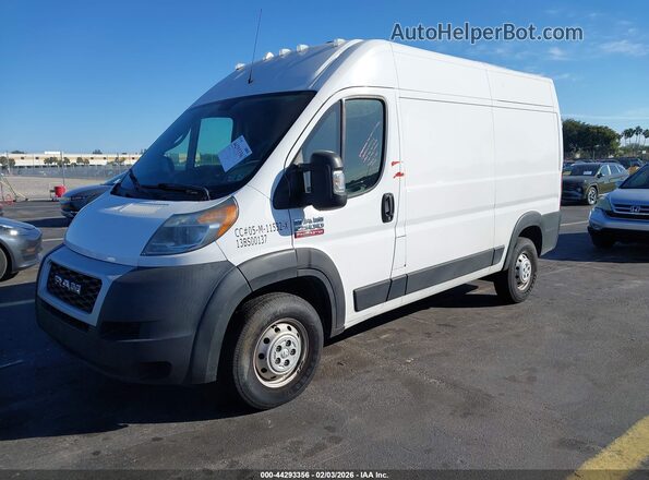 3C6TRVCG9KE525780 2019 RAM PROMASTER 2500 White Передня ліва чверть