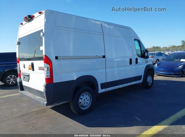 3C6TRVCG9KE525780 2019 RAM PROMASTER 2500 White Задня права чверть