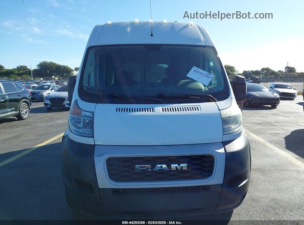 3C6TRVCG9KE525780 2019 RAM PROMASTER 2500 White Вид щитка приладів