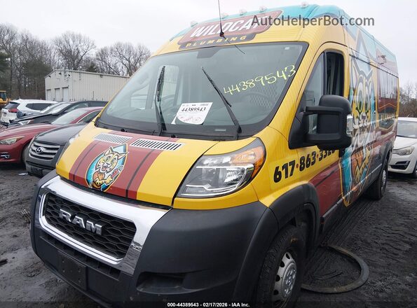 3C6TRVDG0LE114591 2020 RAM PROMASTER 2500 Silver Передня ліва чверть