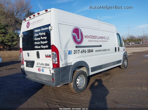 3C6TRVDG1HE503327 2017 RAM PROMASTER 2500 Белый Задняя правая четверть