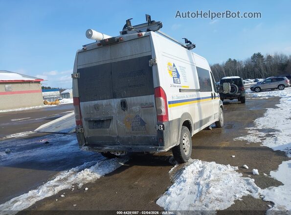 3C6TRVDG2JE124293 2018 RAM PROMASTER 2500 White Задня права чверть