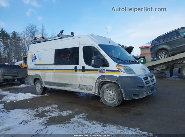 3C6TRVDG2JE124293 2018 RAM PROMASTER 2500 White Вид щитка приладів