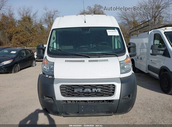 3C6TRVDG6KE507669 2019 RAM PROMASTER 2500 White 