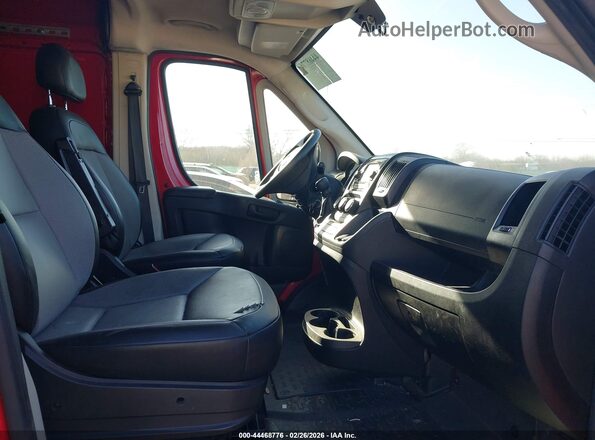 3C6TRVDG6LE116491 2020 RAM PROMASTER 2500 Red Widok wnętrza z przodu