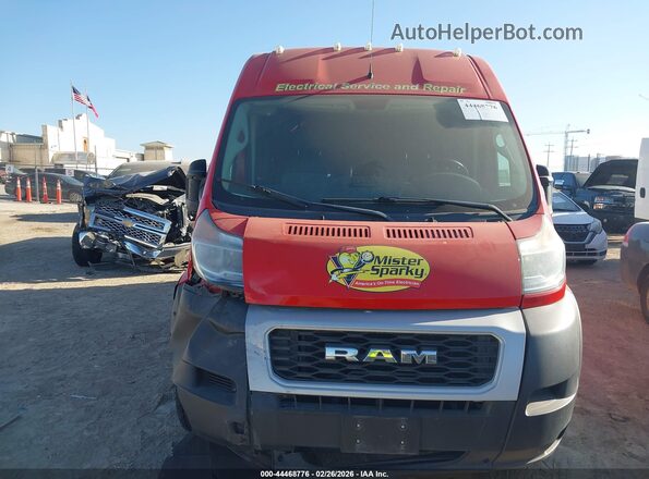 3C6TRVDG6LE116491 2020 RAM PROMASTER 2500 Red Widok zestawu wskaźników