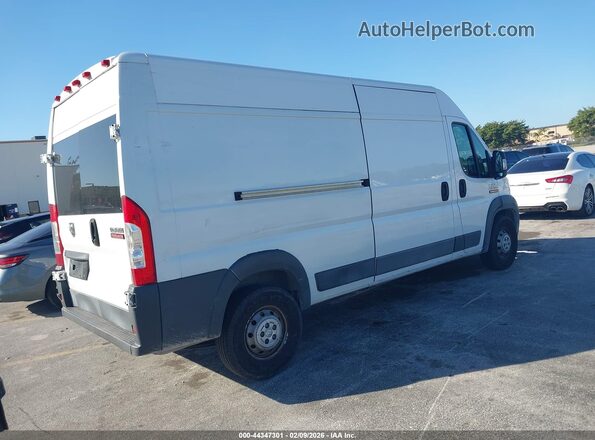 3C6TRVDG7HE524344 2017 RAM PROMASTER 2500 White Tył prawy