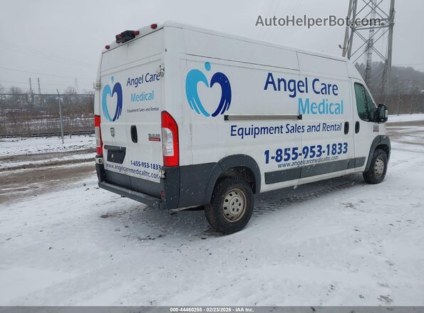 3C6TRVDG8HE537832 2017 RAM PROMASTER 2500 Белый Задняя правая четверть
