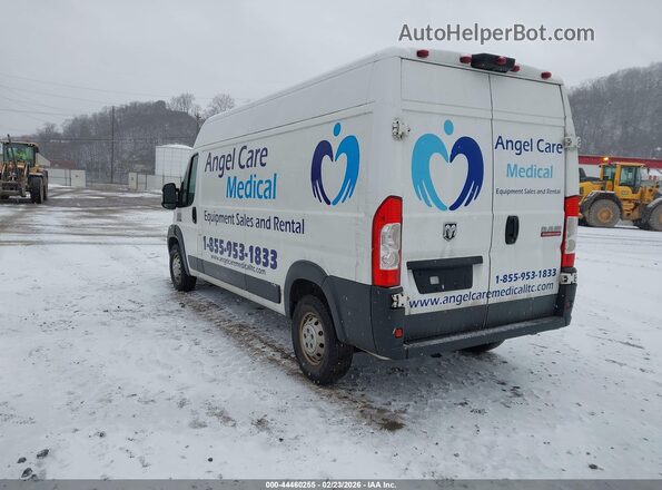 3C6TRVDG8HE537832 2017 RAM PROMASTER 2500 Белый Задняя левая четверть