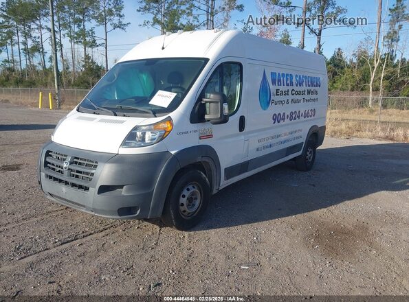 3C6TRVDG9HE545650 2017 RAM PROMASTER 2500 Белый Передняя левая четверть