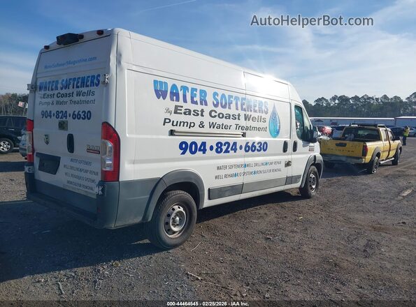 3C6TRVDG9HE545650 2017 RAM PROMASTER 2500 Белый Задняя правая четверть