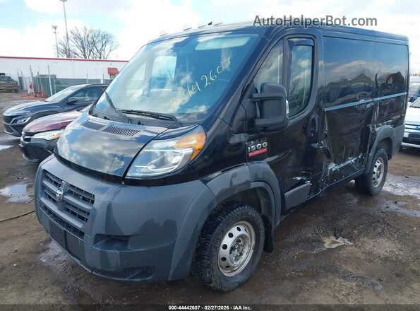 3C6TRVNG2GE127878 2016 RAM PROMASTER 1500 Black Առջևի ձախ երեք քառորդ տեսարան