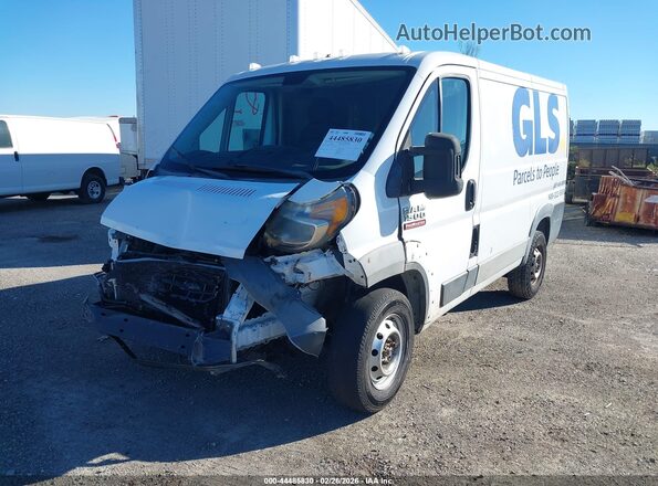 3C6TRVNG8GE100457 2016 RAM PROMASTER 1500 White Vista tres cuartos delantera izquierda