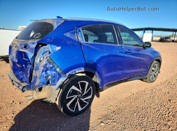 3CZRU5H10KG701703 2019 HONDA HR-V Blue 