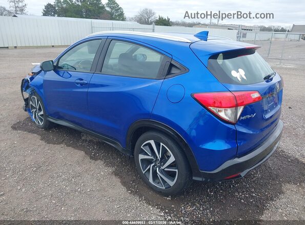 3CZRU5H13KG702182 2019 HONDA HR-V Синий 
