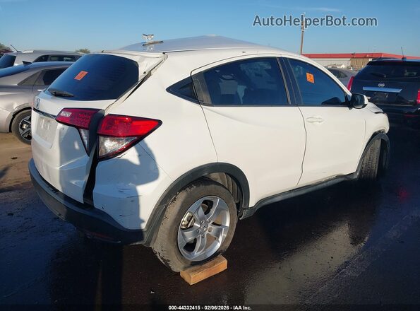 3CZRU5H35KM704096 2019 HONDA HR-V White Задня права чверть