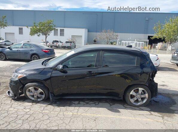 3CZRU5H3XLG700805 2020 HONDA HR-V Black Widok wnętrza 360 stopni