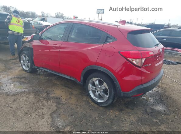 3CZRU5H73HM712435 2017 HONDA HR-V Red Rear left