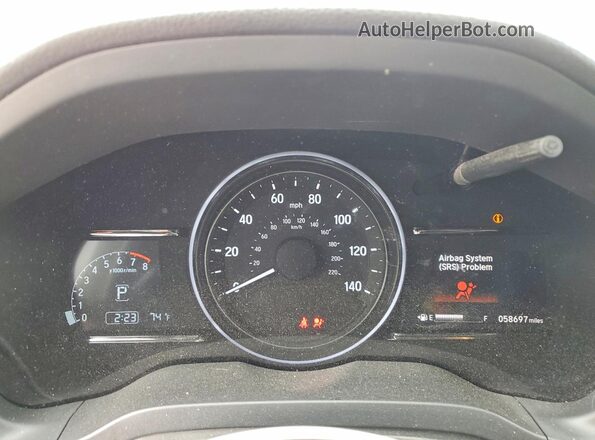 3CZRU5H78KM709716 2019 HONDA HR-V Red 