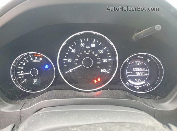 3CZRU6H10KG701089 2019 HONDA HR-V Gray 