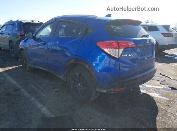 3CZRU6H12NM769688 2022 HONDA HR-V Blue Tył lewy