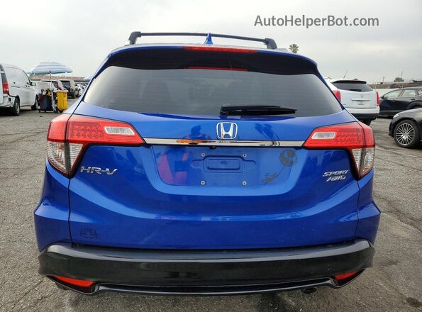 3CZRU6H17KG712686 2019 HONDA HR-V Синий 