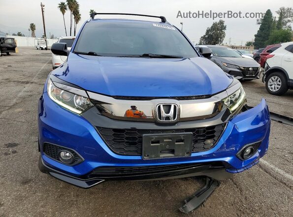 3CZRU6H17KG712686 2019 HONDA HR-V Синий 