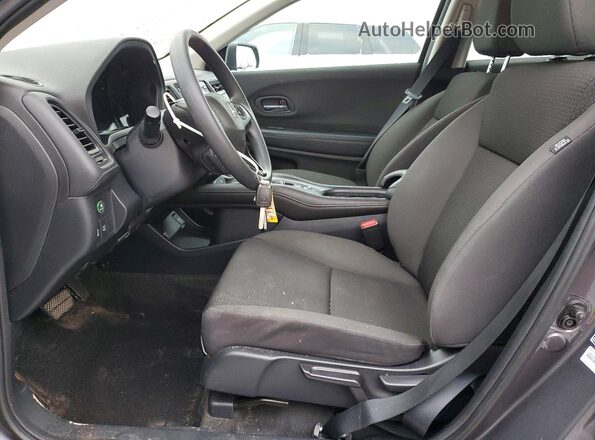 3CZRU6H32MM752762 2021 HONDA HR-V Gray წინა სალონის ხედი