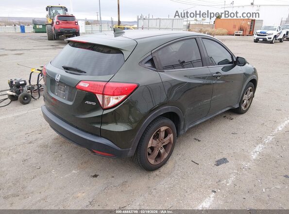 3CZRU6H35HM702010 2017 HONDA HR-V Green Հետևի աջ