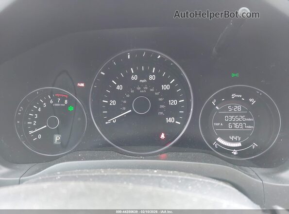 3CZRU6H36NM768626 2022 HONDA HR-V Серебряный Вид задних сидений