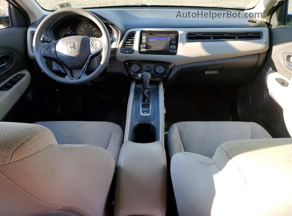 3CZRU6H3XMM719525 2021 HONDA HR-V White Вид панелі приладів