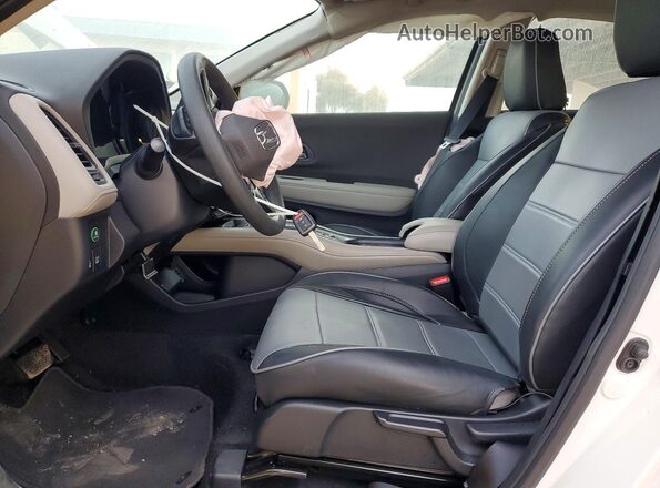 3CZRU6H3XNM706887 2022 HONDA HR-V White Vista interior delantera