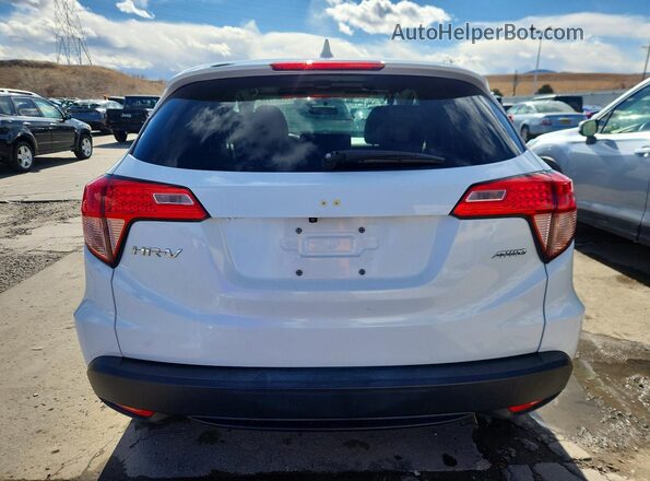 3CZRU6H50HM720111 2017 HONDA HR-V White Հետևի տեսք