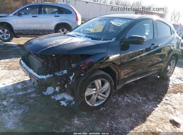 3CZRU6H5XLM731318 2020 HONDA HR-V Black Przód lewy