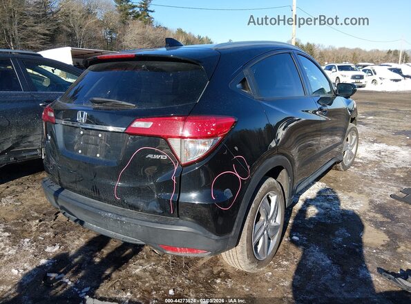3CZRU6H5XLM731318 2020 HONDA HR-V Black Tył prawy