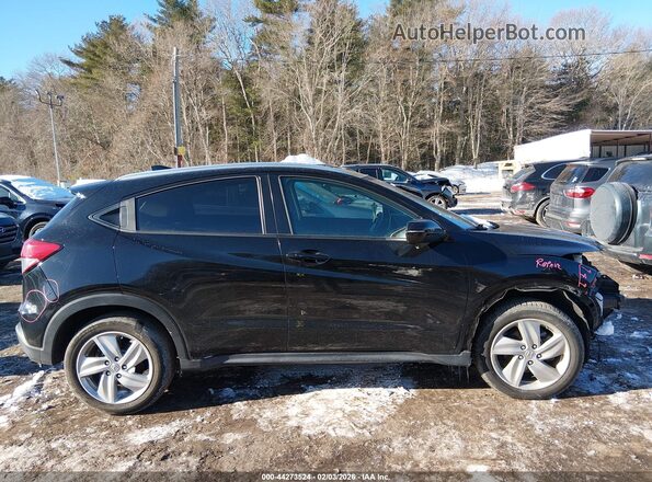3CZRU6H5XLM731318 2020 HONDA HR-V Black Widok wnętrza 360 stopni