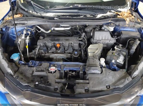 3CZRU6H5XMM749660 2021 HONDA HR-V Blue Вид ззаду