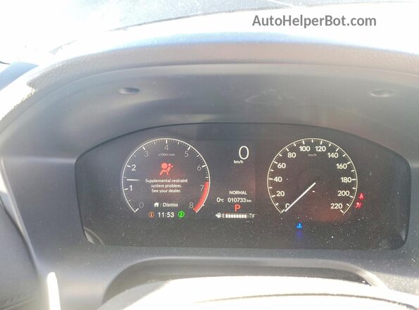 3CZRZ1H30TM101021 2026 HONDA HR-V Black Սարքավորումների վահանակի տեսք