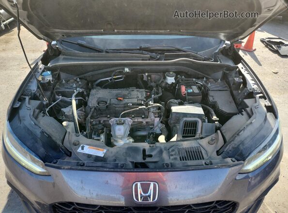 3CZRZ1H35PM729517 2023 HONDA HR-V Gray Vista del compartimento del motor