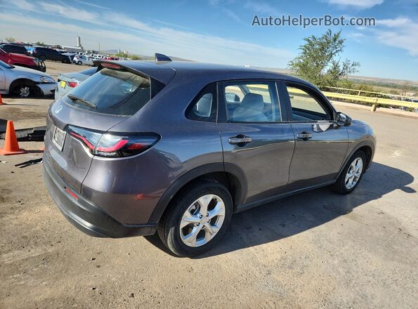 3CZRZ1H35PM729517 2023 HONDA HR-V Gray Trasero derecho
