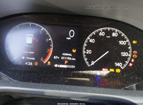 3CZRZ1H55SM729253 2025 HONDA HR-V Gray Vista de los asientos traseros