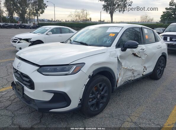 3CZRZ1H58PM724362 2023 HONDA HR-V White Przód lewy