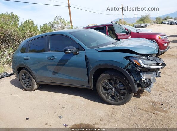 3CZRZ1H5XTM723370 2026 HONDA HR-V Blue Սալոնի հետևի տեսք