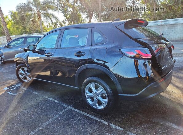 3CZRZ2H31PM744652 2023 HONDA HR-V Black Trasero izquierdo
