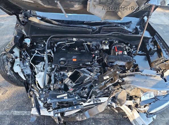 3CZRZ2H31PM744652 2023 HONDA HR-V Black Vista del compartimento del motor