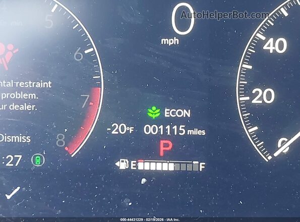 3CZRZ2H35TM748326 2026 HONDA HR-V Silver 