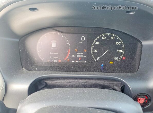 3CZRZ2H37PM729895 2023 HONDA HR-V Silver Vista del cuadro de instrumentos