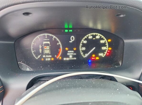 3CZRZ2H51TM712229 2026 HONDA HR-V Red ხელსაწყოთა პანელის ხედი