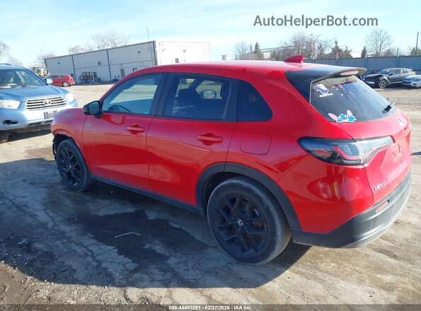 3CZRZ2H56RM767753 2024 HONDA HR-V Бирюзовый Задняя левая четверть